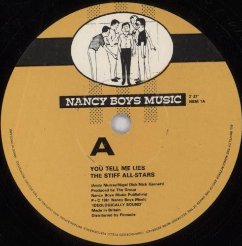 The Stiff All-Stars The Stiff All-Stars EP 7" vinyl single (7 inch record / 45) UK XXR07TH820420