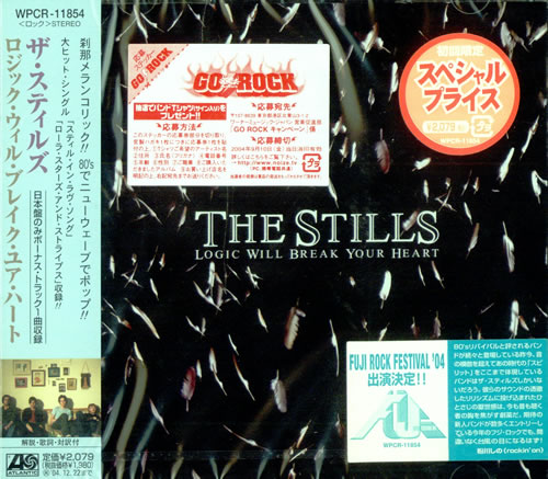 The Stills Logic Will Break Your Heart CD album (CDLP) Japanese TA-CDLO503306