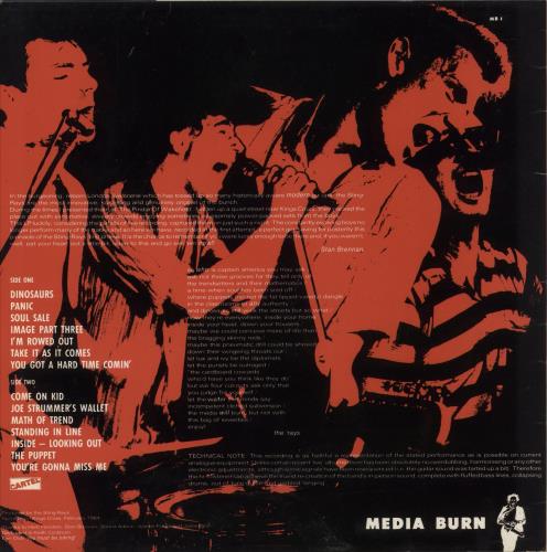 The Sting-Rays Live Retaliation vinyl LP album (LP record) UK YJYLPLI687546