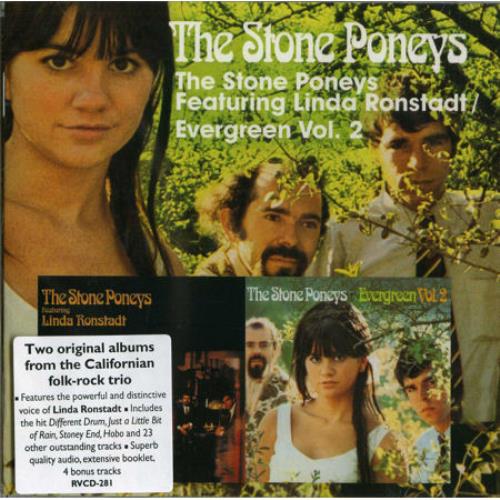 The Stone Poneys The Stone Poneys Featuring Linda Ronstadt / Evergreen Vol. 2 CD album (CDLP) Australian ONPCDTH437421