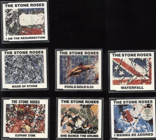 The Stone Roses A Set of Seven CD Singles CD single (CD5 / 5") UK STOC5AS739165