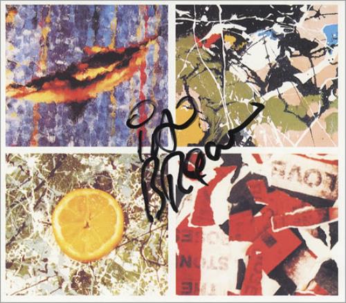 The Stone Roses Autographed Postcard handbill UK STOHBAU368413