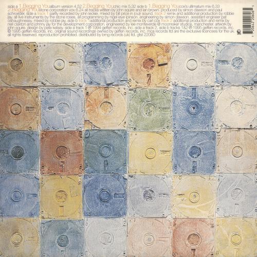 The Stone Roses Begging You 12" vinyl single (12 inch record / Maxi-single) UK STO12BE749686