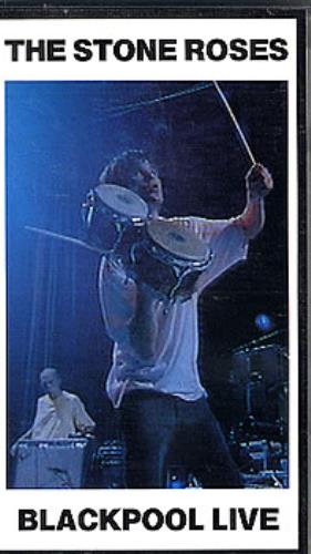 The Stone Roses Blackpool Live video (VHS or PAL or NTSC) UK STOVIBL117773