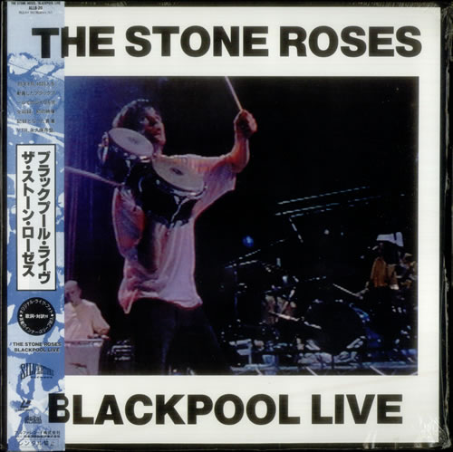 The Stone Roses Blackpool Live laserdisc / lazerdisc Japanese STOLZBL544218