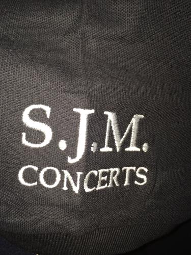 The Stone Roses Crew 2012 / S.J.M. Concerts - Black Polo Shirt/Large t-shirt UK STOTSCR672017