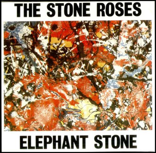 The Stone Roses Elephant Stone - Fully Autographed 7" vinyl single (7 inch record / 45) UK STO07EL421536