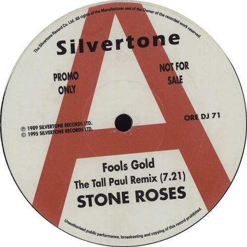 The Stone Roses Fools Gold + pr 12" vinyl single (12 inch record / Maxi-single) UK STO12FO47381