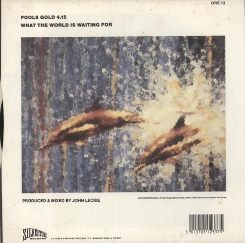 The Stone Roses Fools Gold - FG Title Sleeve 7" vinyl single (7 inch record / 45) UK STO07FO65414