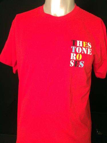 The Stone Roses Heaton Park 2012 - Red/Large t-shirt UK STOTSHE672005