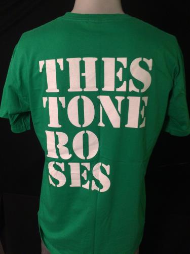 The Stone Roses Heaton Park Local Crew 2012 - Green/Large t-shirt UK STOTSHE672008