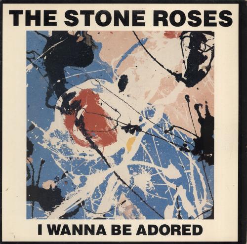 The Stone Roses I Wanna Be Adored - Brown translucent vinyl 12" vinyl single (12 inch record / Maxi-single) US STO12IW779491
