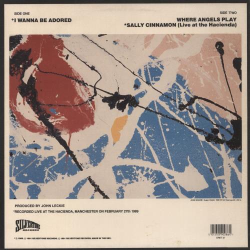 The Stone Roses I Wanna Be Adored - EX 12" vinyl single (12 inch record / Maxi-single) UK STO12IW742558