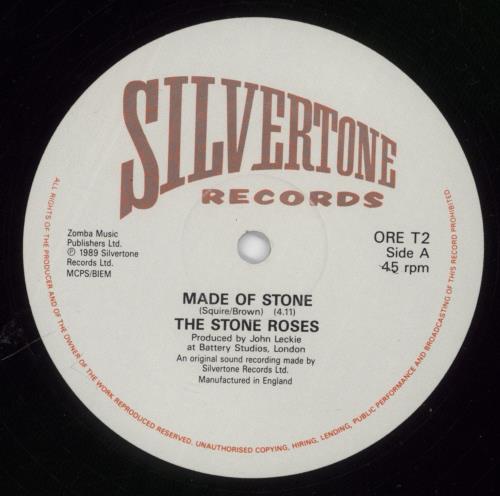 The Stone Roses Made Of Stone - 1st - EX 12" vinyl single (12 inch record / Maxi-single) UK STO12MA684615