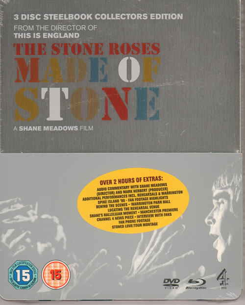 The Stone Roses Made Of Stone - Steelbook Edition Blu Ray DVD UK STOBRMA638699
