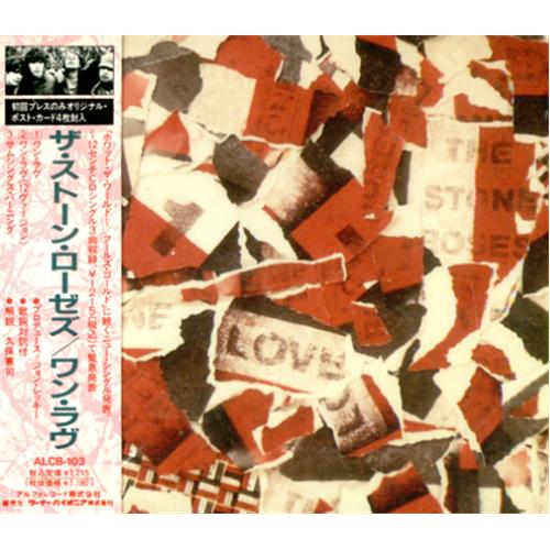 The Stone Roses One Love CD single (CD5 / 5") Japanese STOC5ON205955