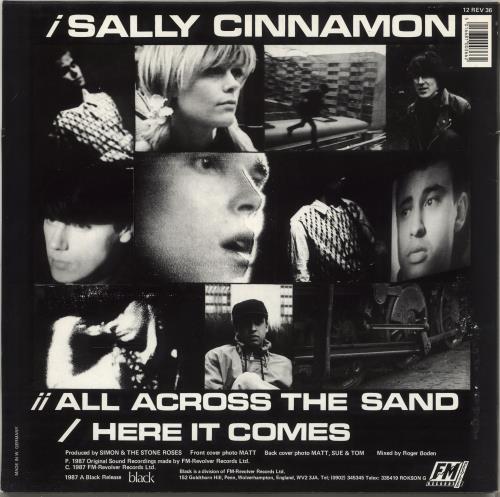The Stone Roses Sally Cinnamon - 2nd 12" vinyl single (12 inch record / Maxi-single) UK STO12SA156739
