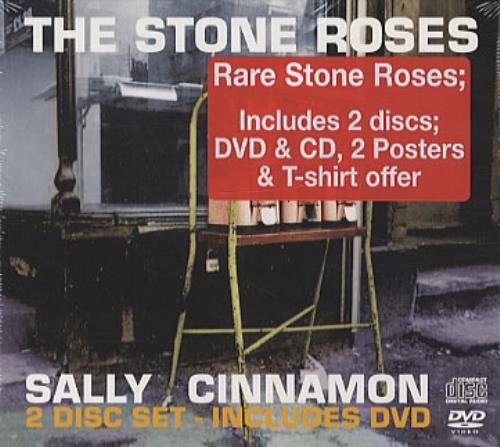The Stone Roses Sally Cinnamon CD/DVD single set UK STOSDSA338724