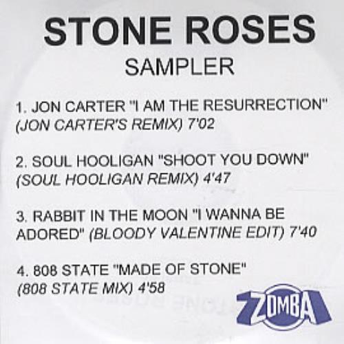 The Stone Roses Sampler CD-R acetate UK STOCRSA179913