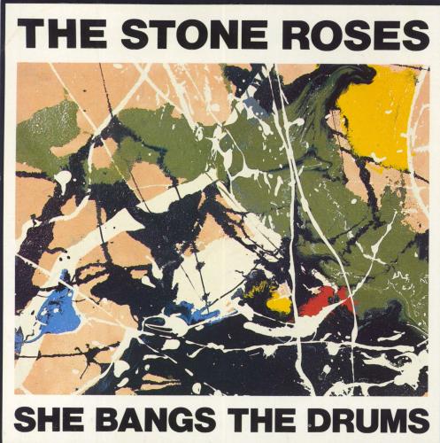 The Stone Roses She Bangs The Drums 7" vinyl single (7 inch record / 45) UK STO07SH807663