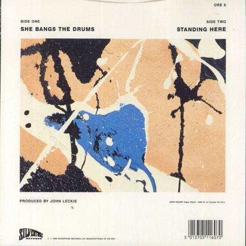 The Stone Roses She Bangs The Drums 7" vinyl single (7 inch record / 45) UK STO07SH807663