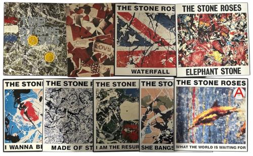 The Stone Roses Singles Collection + bonus LP box set UK STOBXSI150959
