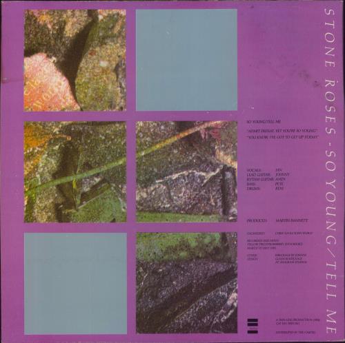 The Stone Roses So Young - Original 12" vinyl single (12 inch record / Maxi-single) UK STO12SO88341