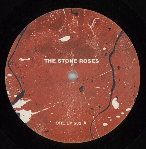 The Stone Roses The Stone Roses - 1st - John Squire print label - EX vinyl LP album (LP record) UK STOLPTH773190