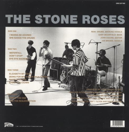 The Stone Roses The Stone Roses - Autographed by Ian & Mani 2-LP vinyl record set (Double LP Album) UK STO2LTH742171