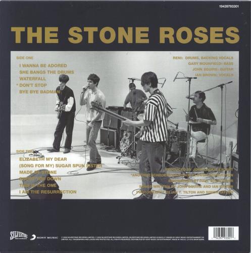The Stone Roses The Stone Roses - Clear Vinyl vinyl LP album (LP record) UK STOLPTH800150