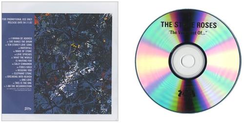 The Stone Roses The Very Best Of The Stone Roses CD-R acetate UK STOCRTH230804
