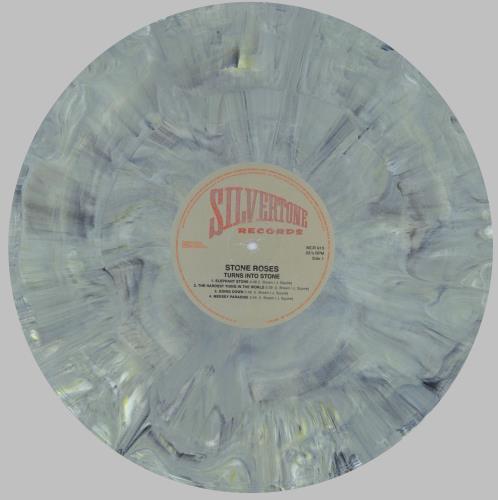The Stone Roses Turns Into Stone - Grey Marbled Vinyl - Hand Numbered vinyl LP album (LP record) US STOLPTU833378