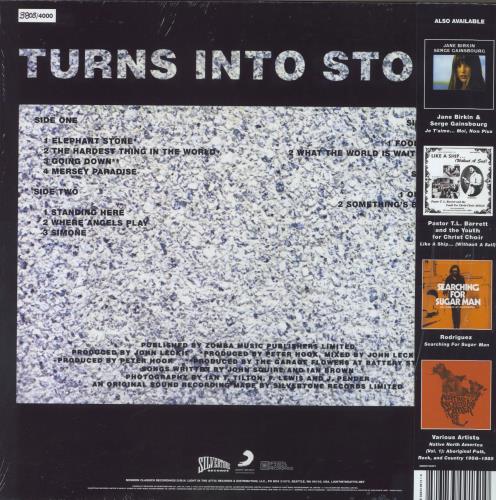 The Stone Roses Turns Into Stone - Grey Marbled Vinyl - Hand Numbered vinyl LP album (LP record) US STOLPTU833378