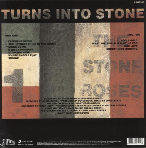 The Stone Roses Turns Into Stone - Remastered 180 Gram vinyl LP album (LP record) UK STOLPTU855526