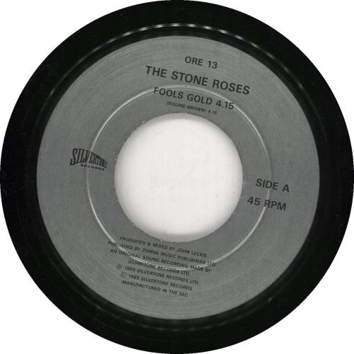 The Stone Roses What The World Is Waiting For - Wide 7" vinyl single (7 inch record / 45) UK STO07WH741170