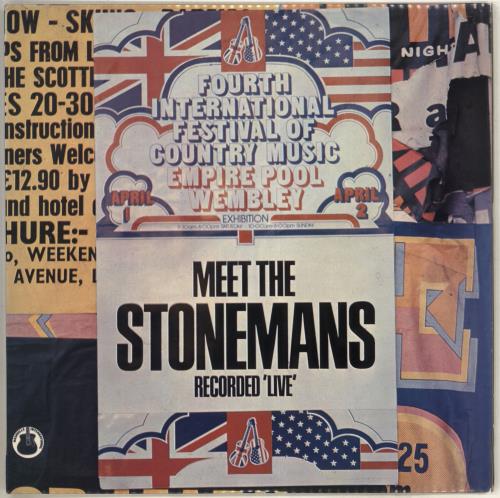 The Stonemans Meet The Stonemans vinyl LP album (LP record) UK T7JLPME719282