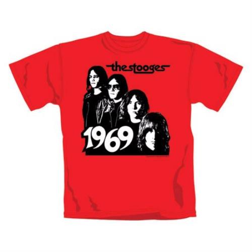 The Stooges Band 1969 T-Shirt - XL t-shirt UK TSGTSBA391634