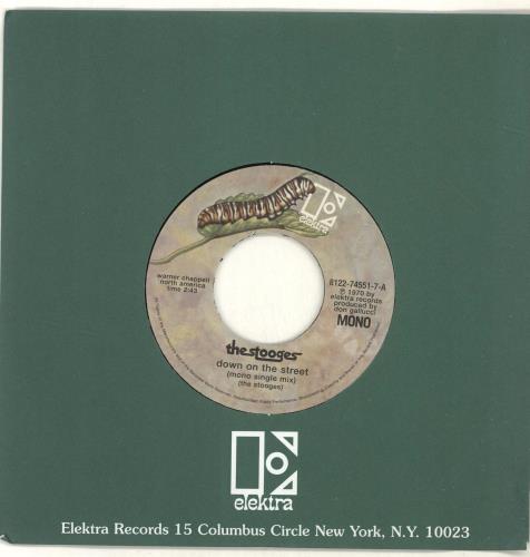 The Stooges Down On The Street 7" vinyl single (7 inch record / 45) UK TSG07DO335145