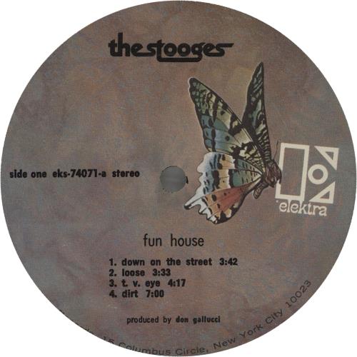 The Stooges Fun House - 1st vinyl LP album (LP record) US TSGLPFU754749