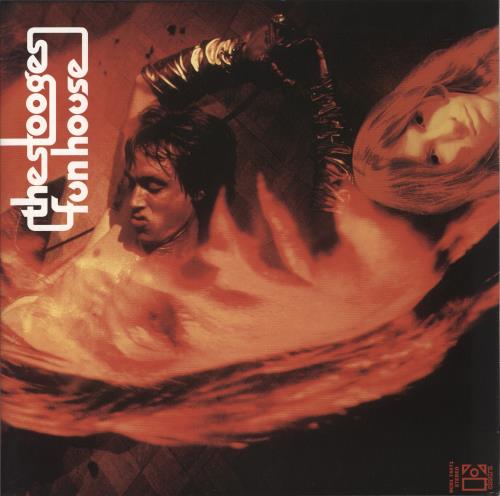 The Stooges Fun House - Half-Red & Half-Black Vinyl vinyl LP album (LP record) UK TSGLPFU881185