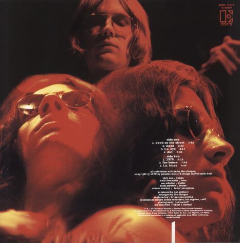 The Stooges Fun House - Half-Red & Half-Black Vinyl vinyl LP album (LP record) UK TSGLPFU881185