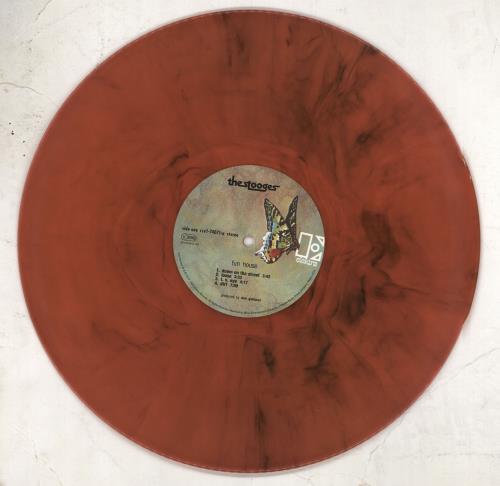 The Stooges Fun House - Orange & Blue Vinyl vinyl LP album (LP record) UK TSGLPFU707124