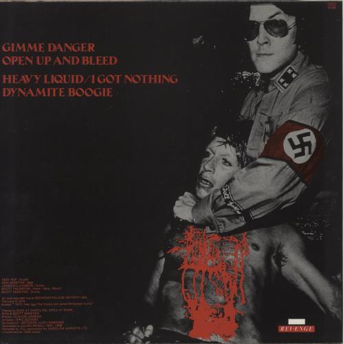 The Stooges Gimme Danger - Pink Vinyl 12" vinyl single (12 inch record / Maxi-single) French TSG12GI867419