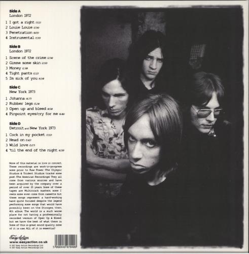 The Stooges Heavy Liquid - White Vinyl 2-LP vinyl record set (Double LP Album) UK TSG2LHE866279