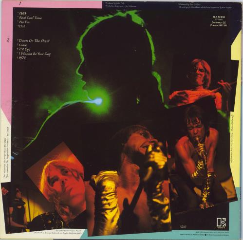 The Stooges No Fun vinyl LP album (LP record) German TSGLPNO768188