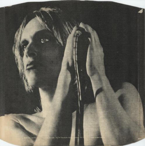 The Stooges Raw Power + Hype Sticker - EX vinyl LP album (LP record) UK TSGLPRA874264