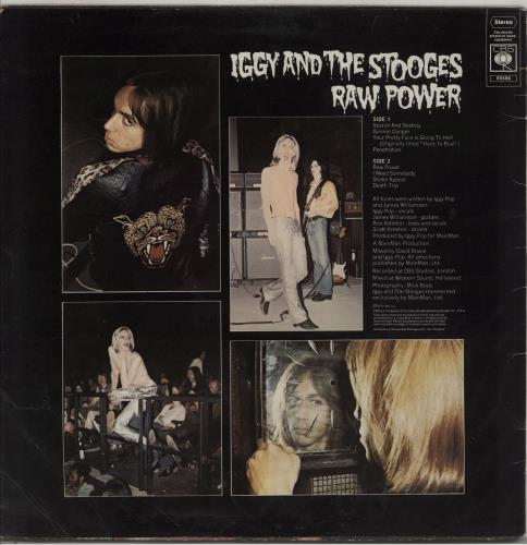 The Stooges Raw Power - VG vinyl LP album (LP record) UK TSGLPRA763521