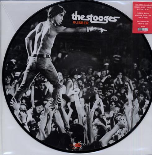 The Stooges Rubber picture disc LP (vinyl picture disc album) UK TSGPDRU330652