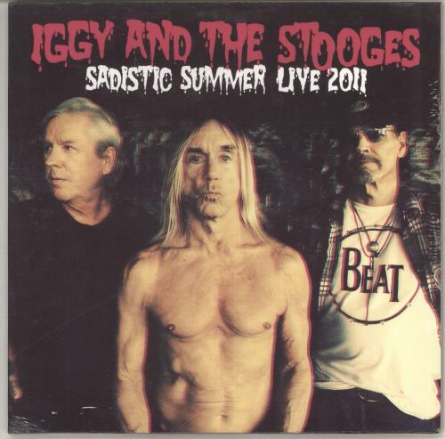 The Stooges Sadistic Summer Live 2011 vinyl LP album (LP record) UK TSGLPSA729833