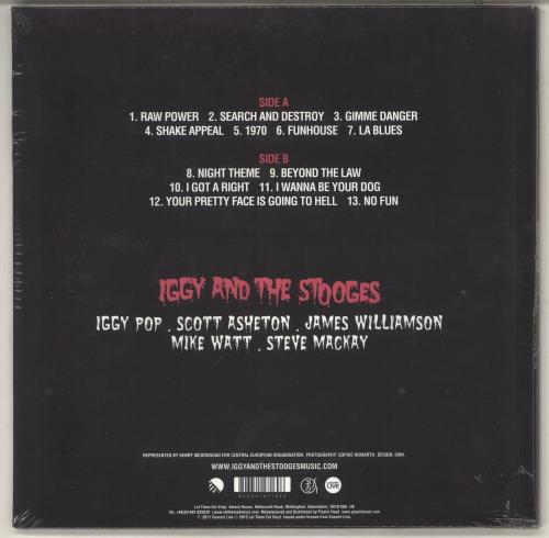 The Stooges Sadistic Summer Live 2011 vinyl LP album (LP record) UK TSGLPSA729833